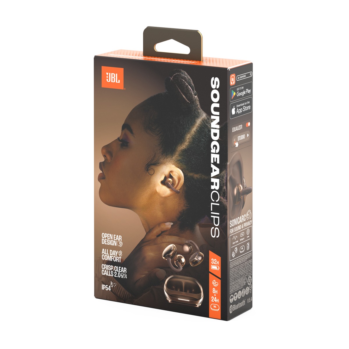 Tai nghe JBL Soundgear Clips (Pin 32H, IP54, Bluetooth 5.4, Google Fast Pair) - Hình 4