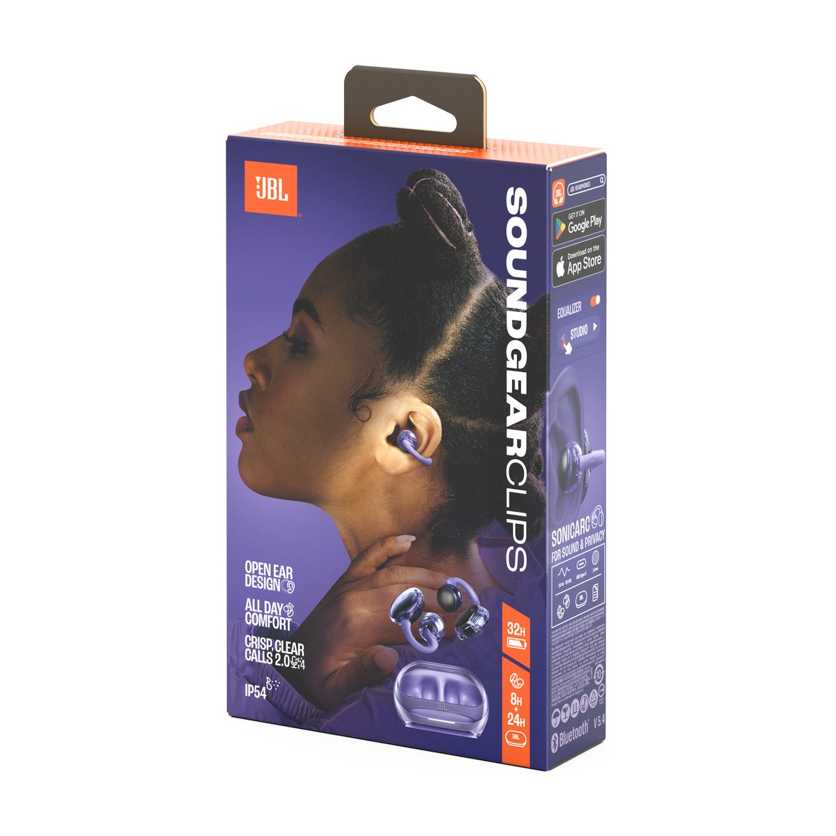 Tai nghe JBL Soundgear Clips (Pin 32H, IP54, Bluetooth 5.4, Google Fast Pair) - Hình 5