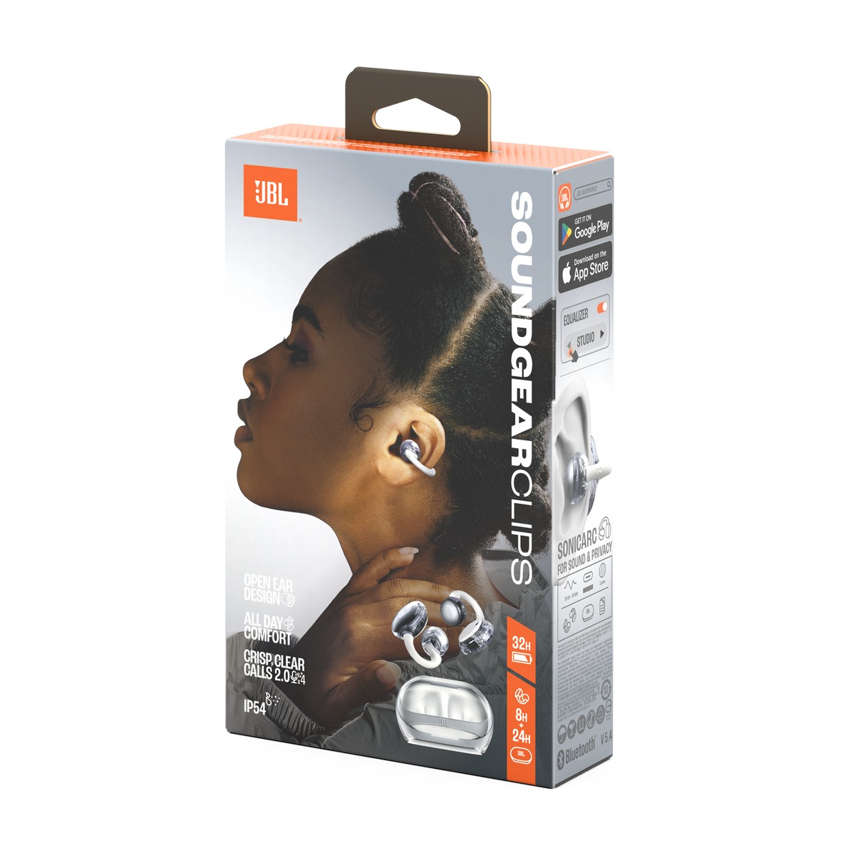Tai nghe JBL Soundgear Clips (Pin 32H, IP54, Bluetooth 5.4, Google Fast Pair) - Hình 2