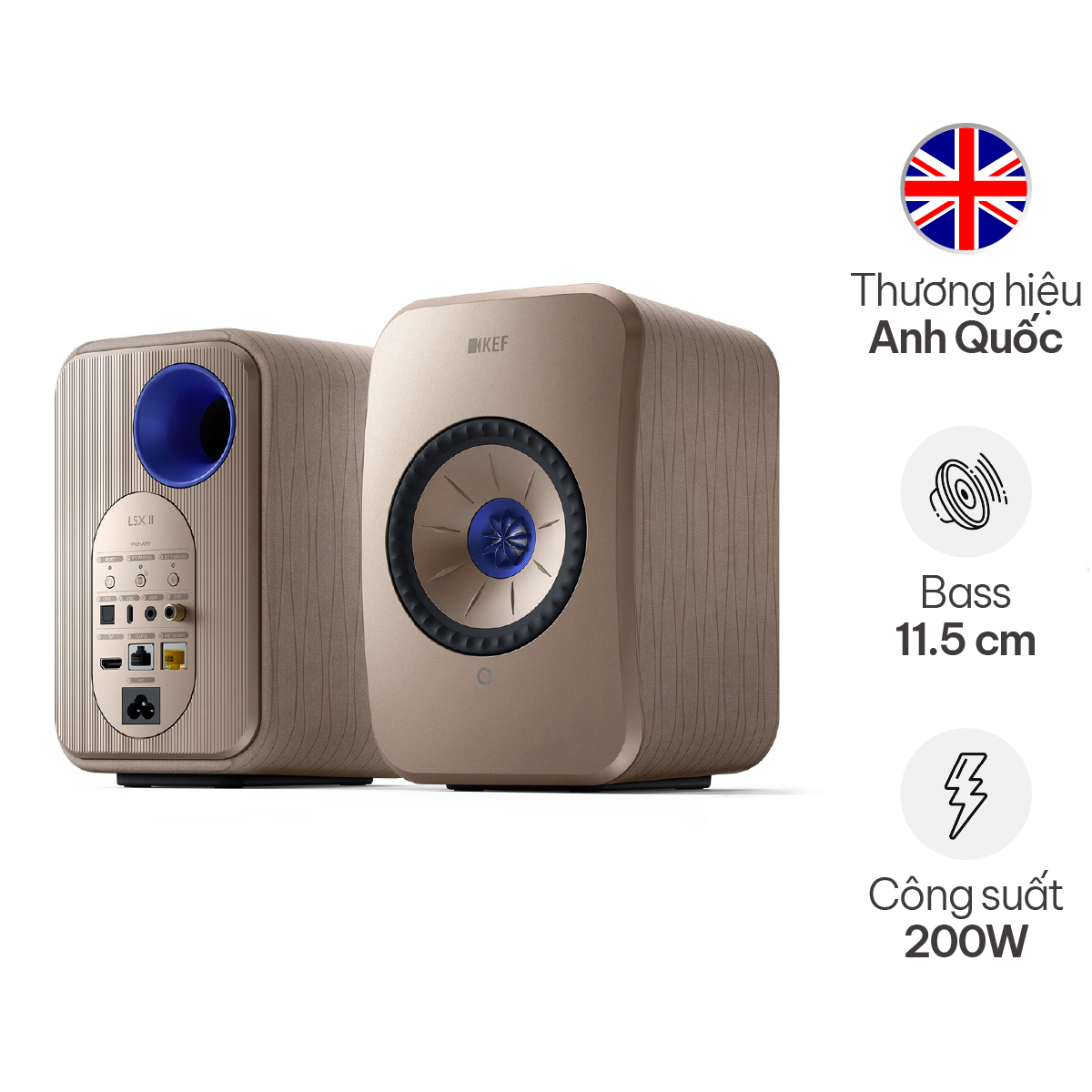 Loa KEF LSX Soundwave Edition