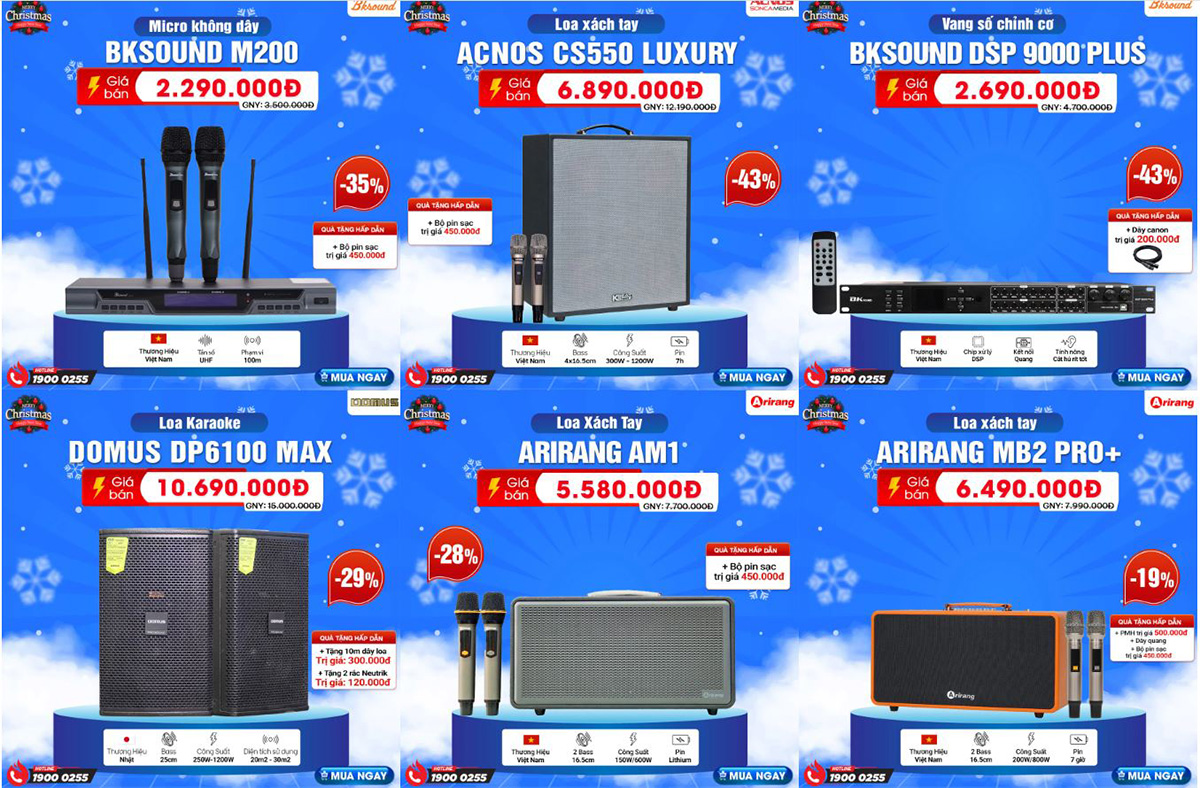 SI&Ecirc;U SALE GI&Aacute;NG SINH - Đ&Oacute;N MỪNG NĂM MỚI