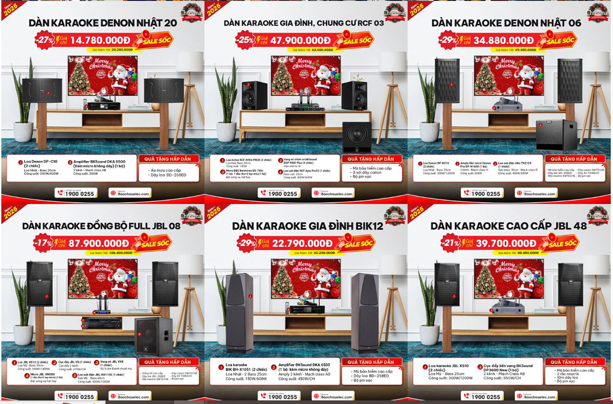 SI&Ecirc;U SALE GI&Aacute;NG SINH - Đ&Oacute;N MỪNG NĂM MỚI