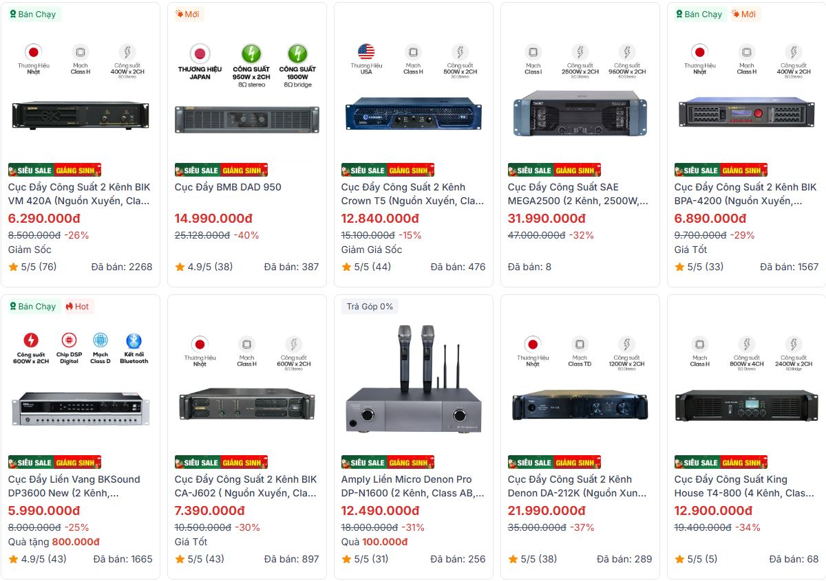 SI&Ecirc;U SALE GI&Aacute;NG SINH - Đ&Oacute;N MỪNG NĂM MỚI
