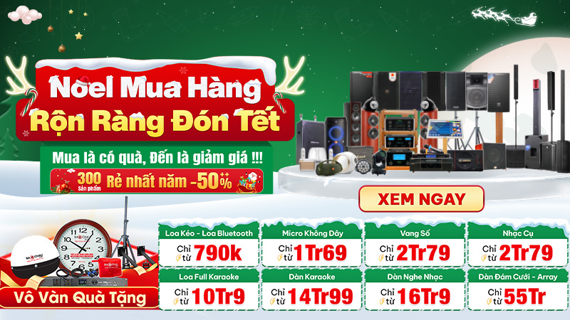 Noel Mua Hàng - Rộn Ràng Đón Tết: Đại Tiệc Sale Lớn Nhất Năm & Nhận Ngay Quà Khủng!
