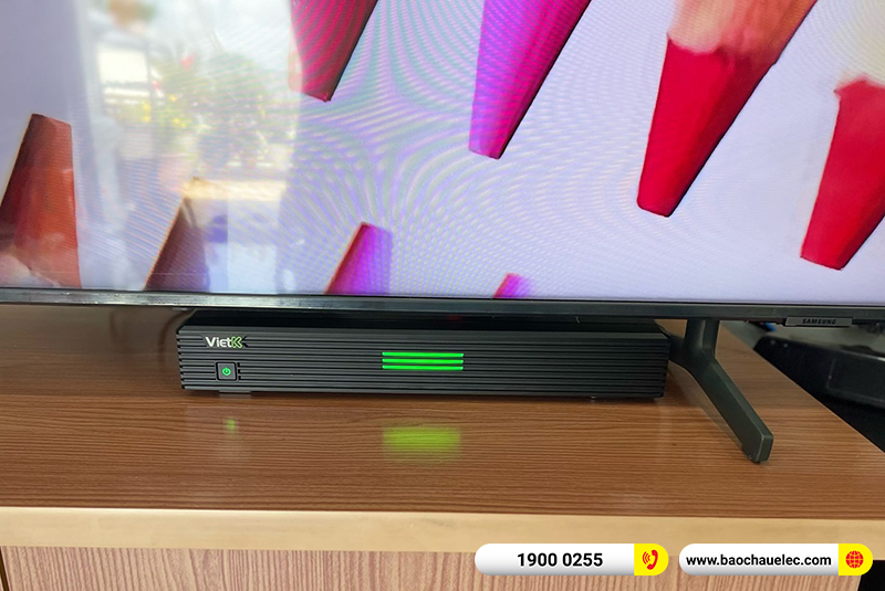 Lắp đặt d&agrave;n karaoke RCF