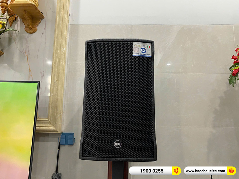 Lắp đặt d&agrave;n karaoke RCF