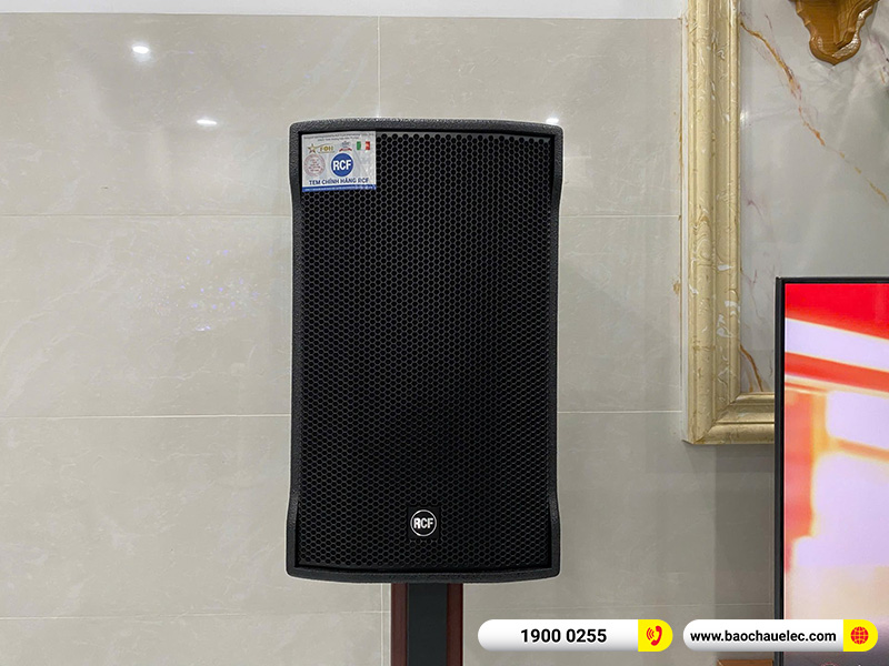 Lắp đặt d&agrave;n karaoke RCF