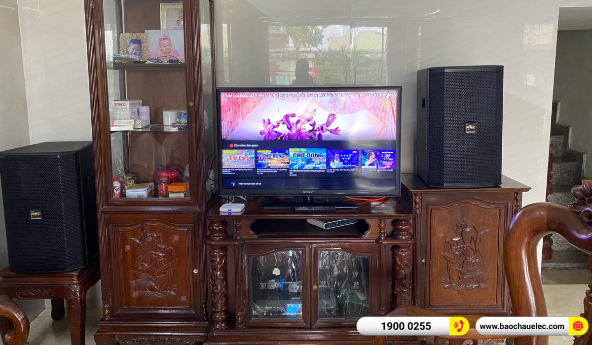 Lắp đặt d&agrave;n karaoke BIK hơn 27tr cho ch&uacute; Minh tại Hải Ph&ograve;ng