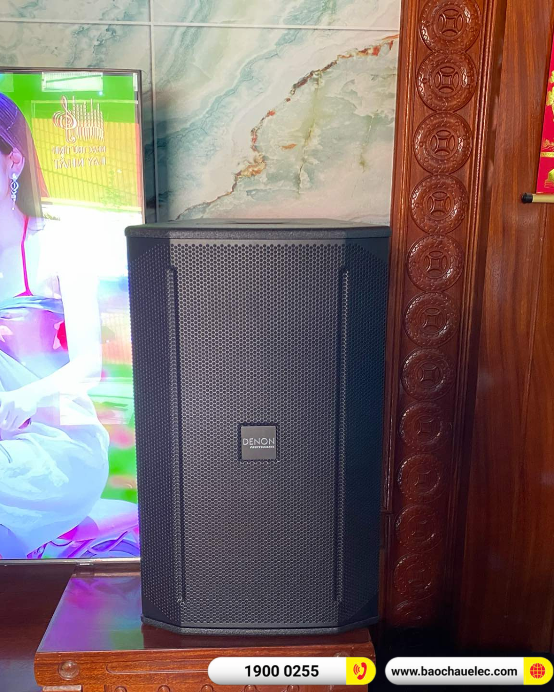 Lắp đặt d&agrave;n karaoke Denon hơn 58tr cho anh Cảng tại Hải Ph&ograve;ng