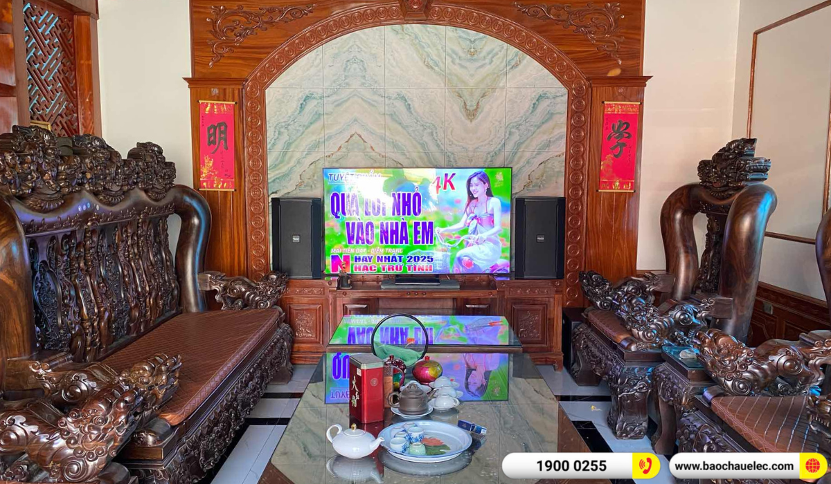 Lắp đặt d&agrave;n karaoke Denon hơn 58tr cho anh Cảng tại Hải Ph&ograve;ng