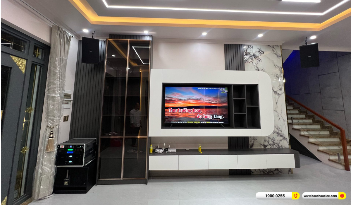 Lắp đặt d&agrave;n karaoke Denon hơn 85tr cho anh Hiểu tại T&acirc;y Ninh