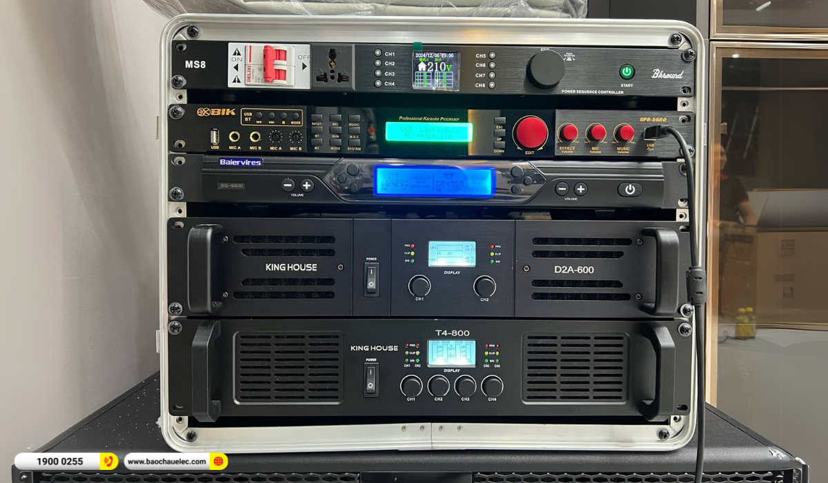Lắp đặt d&agrave;n karaoke Denon hơn 85tr cho anh Hiểu tại T&acirc;y Ninh
