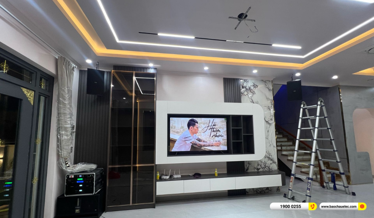 Lắp đặt d&agrave;n karaoke Denon hơn 85tr cho anh Hiểu tại T&acirc;y Ninh