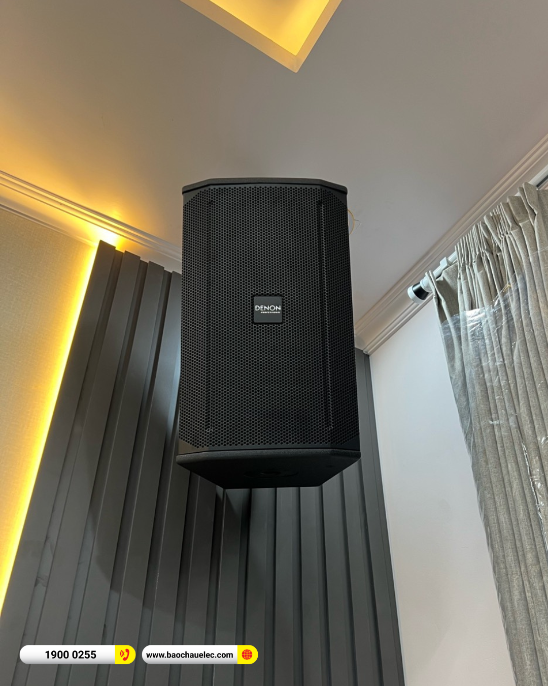 Lắp đặt d&agrave;n karaoke Denon hơn 85tr cho anh Hiểu tại T&acirc;y Ninh
