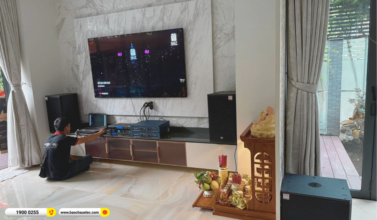 Lắp dặt d&agrave;n karaoke RCF gần 114tr cho anh Ng&ocirc; tại TP HCM