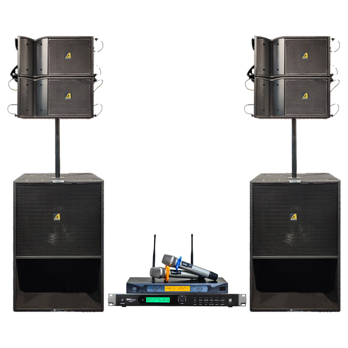 Dàn âm thanh Line Array Active Actpro A6F 05