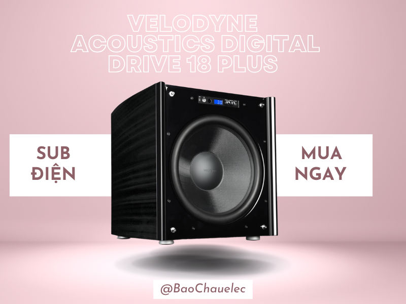 Loa Active Subwoofer Velodyne Acoustics Digital Drive 18 Plus