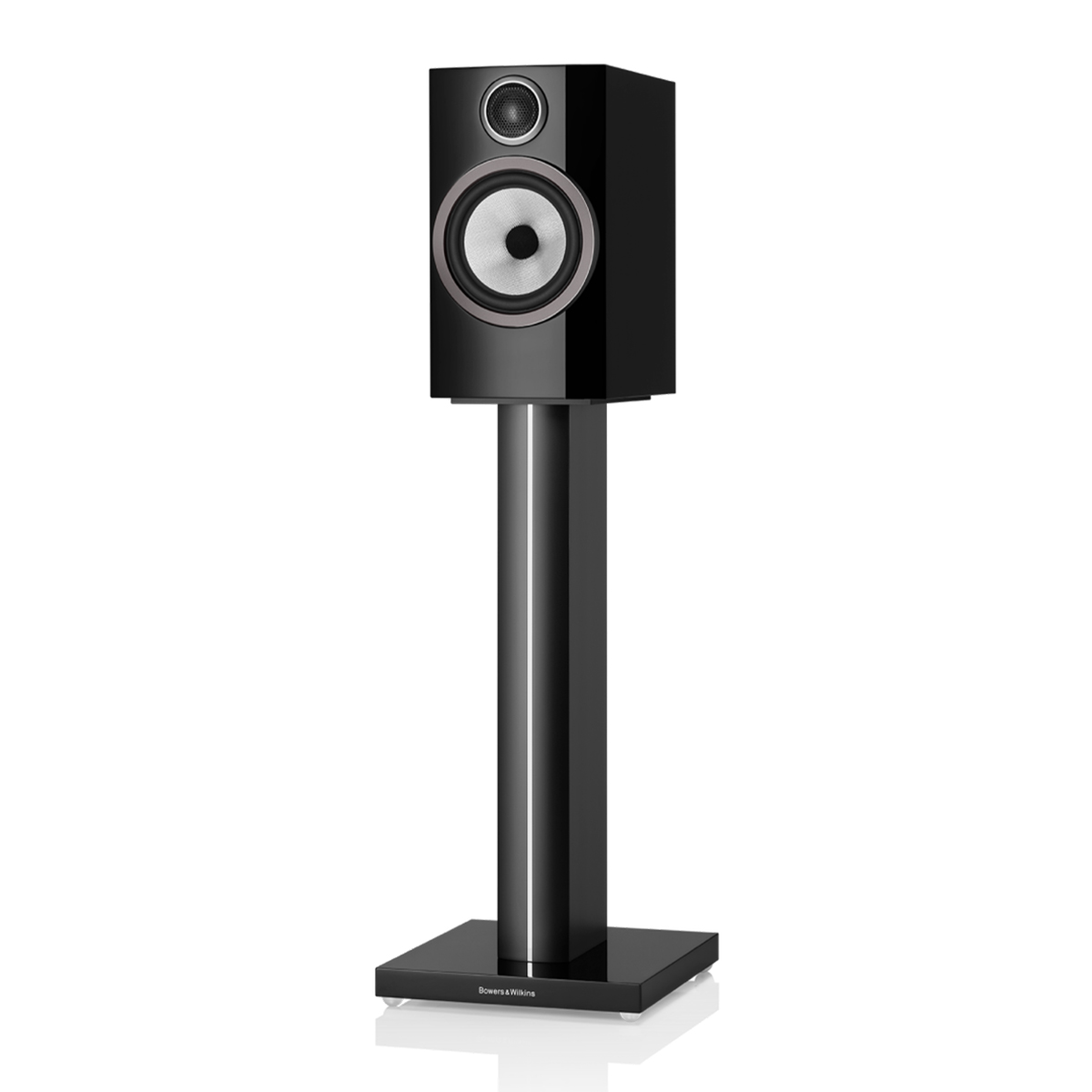 Loa B&W 706 S3 Black nghiêng phải