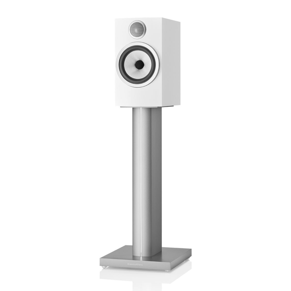 Loa B&W 706 S3 White nghiêng phải