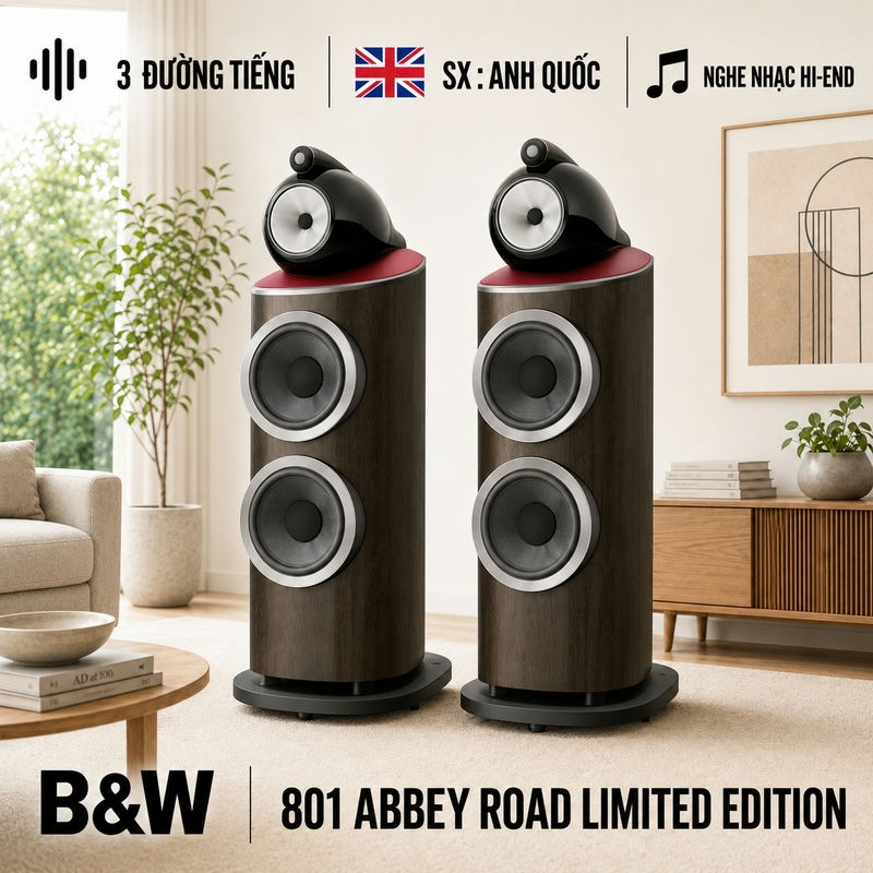 Loa B&W 801 Abbey Road Limited Edition
