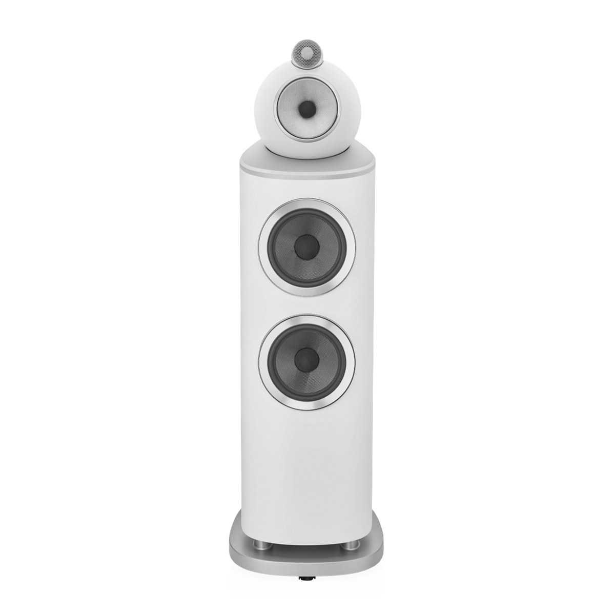 Loa B&W 803 D4 White mặt trước