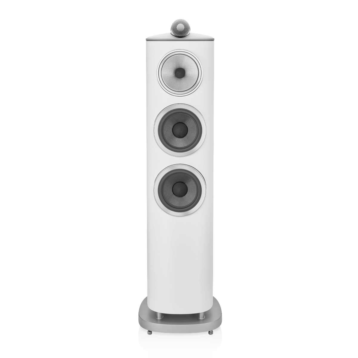 Loa B&W 804 D4 White mặt trước