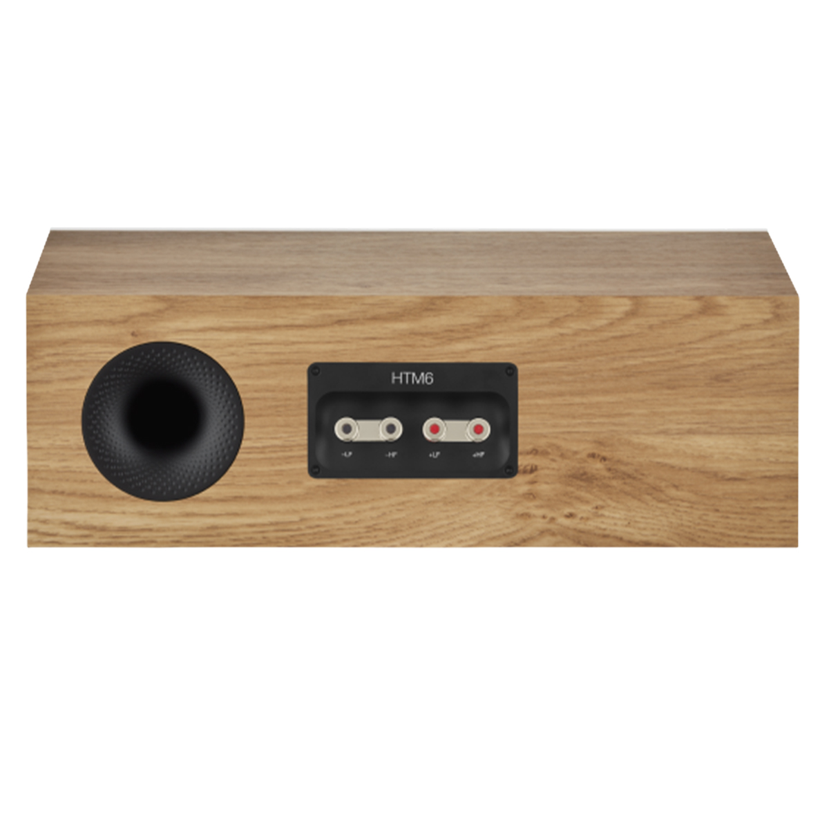 Loa B&W HTM6 S2 Walnut mặt sau