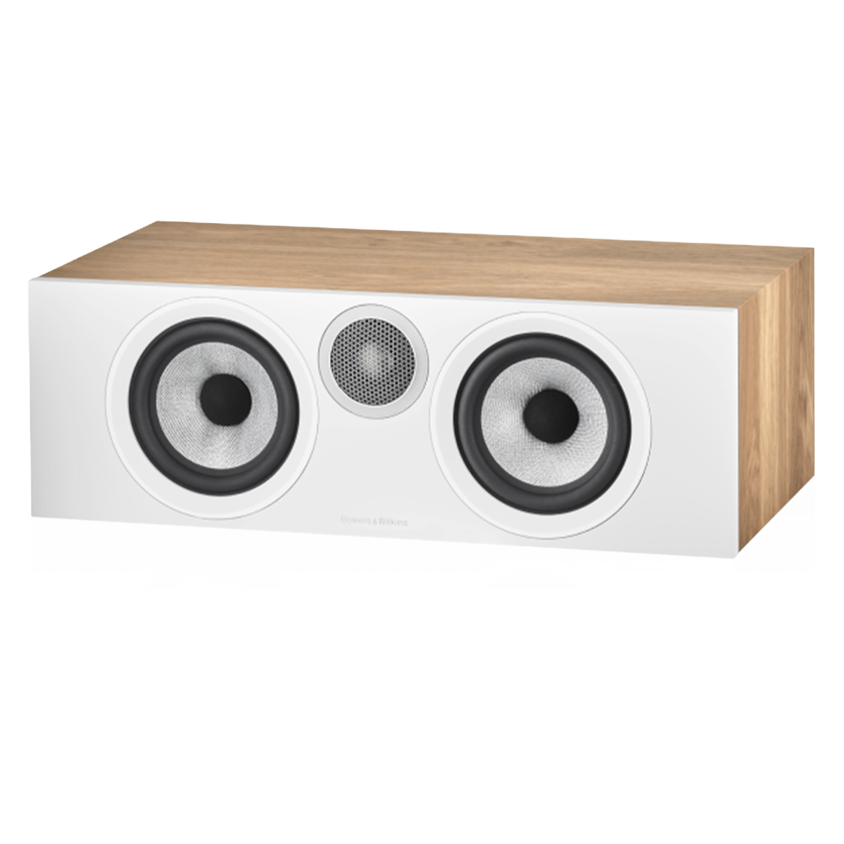 Loa B&W HTM6 S2 Walnut nghiêng phải