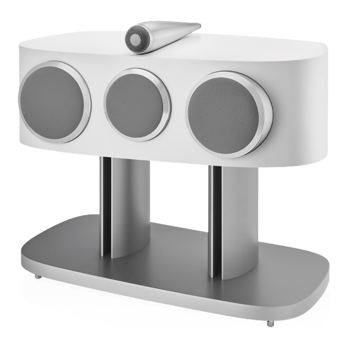 Loa B&W HTM82 D4 White nghiêng phải-1