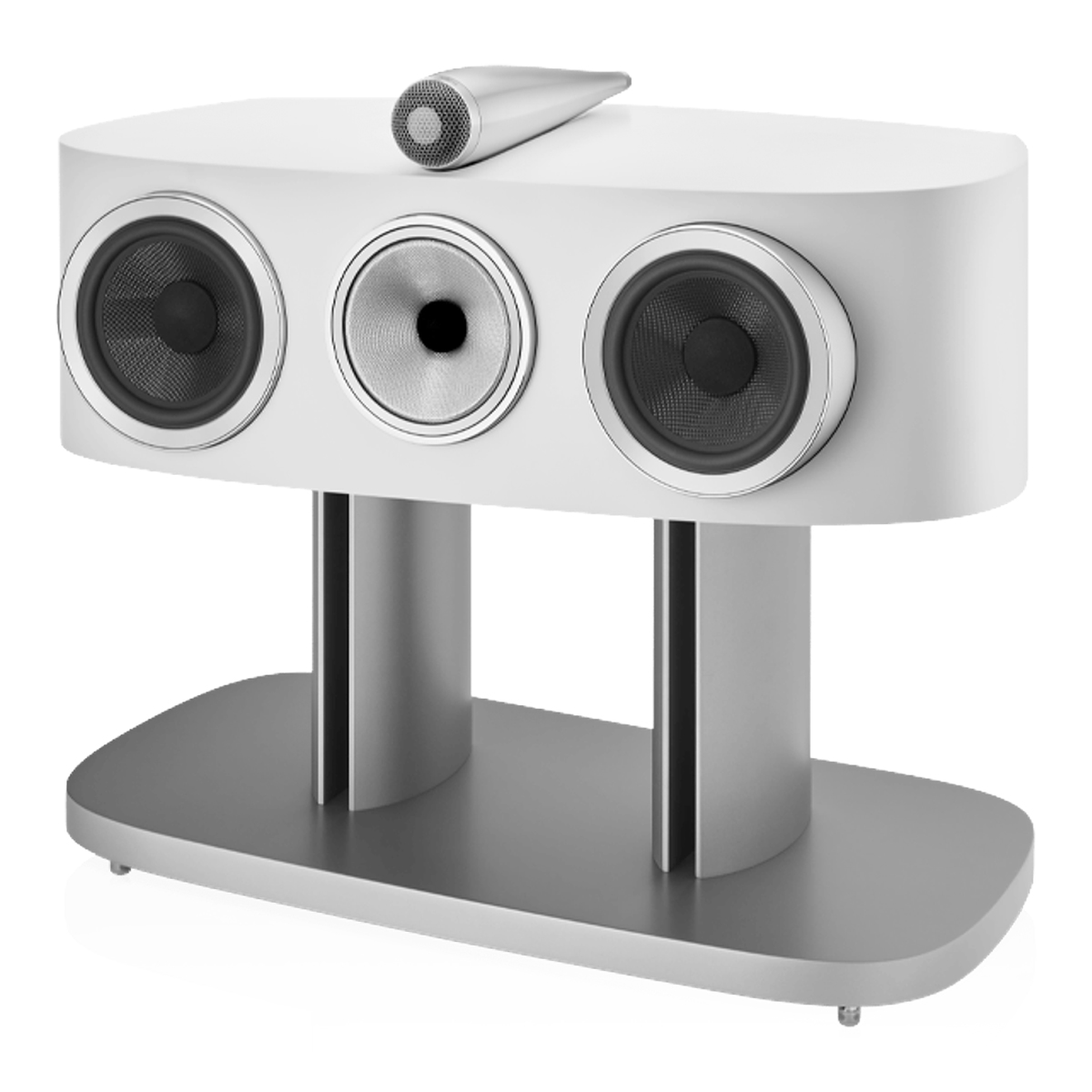 Loa B&W HTM82 D4 White nghiêng phải