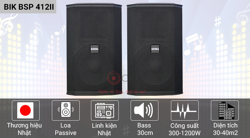 Loa BIK BSP 412II