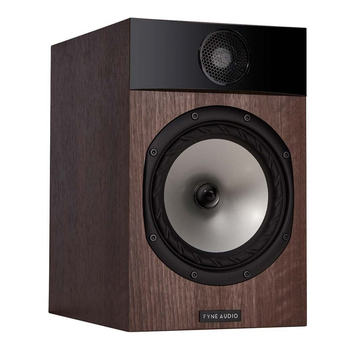 Loa Fyne Audio F301i Walnut nghiêng trái