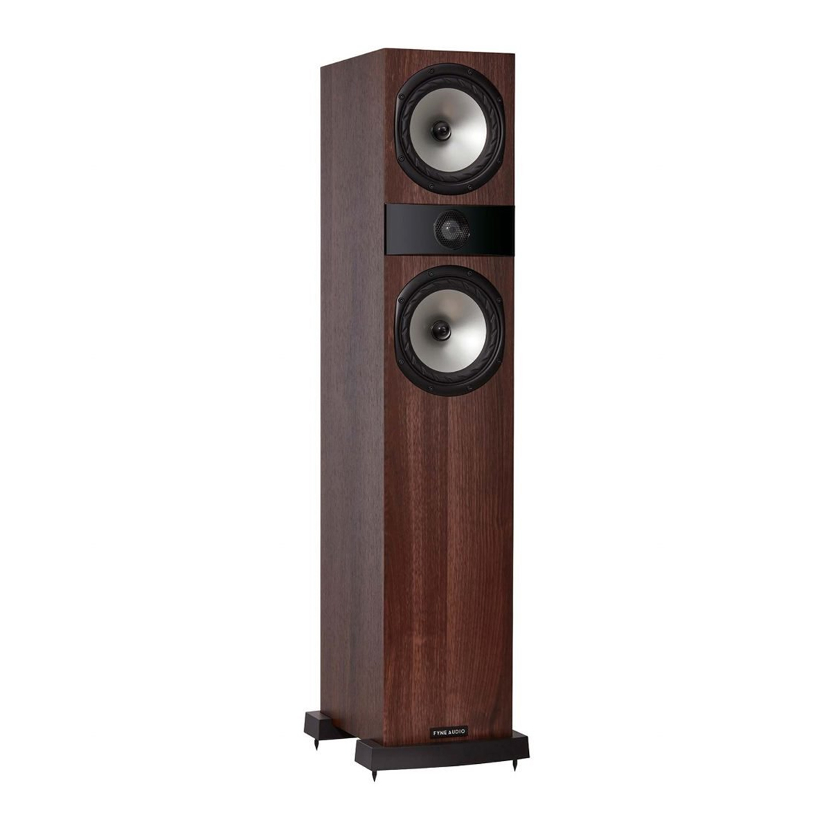 Loa Fyne Audio F303i Walnut nghiêng trái