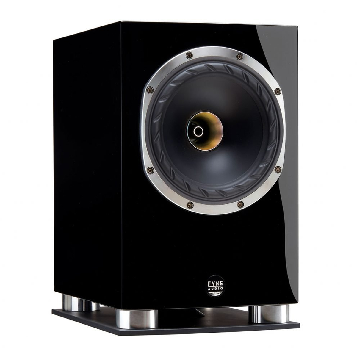 Loa Fyne Audio F500SP Black nghiêng trái