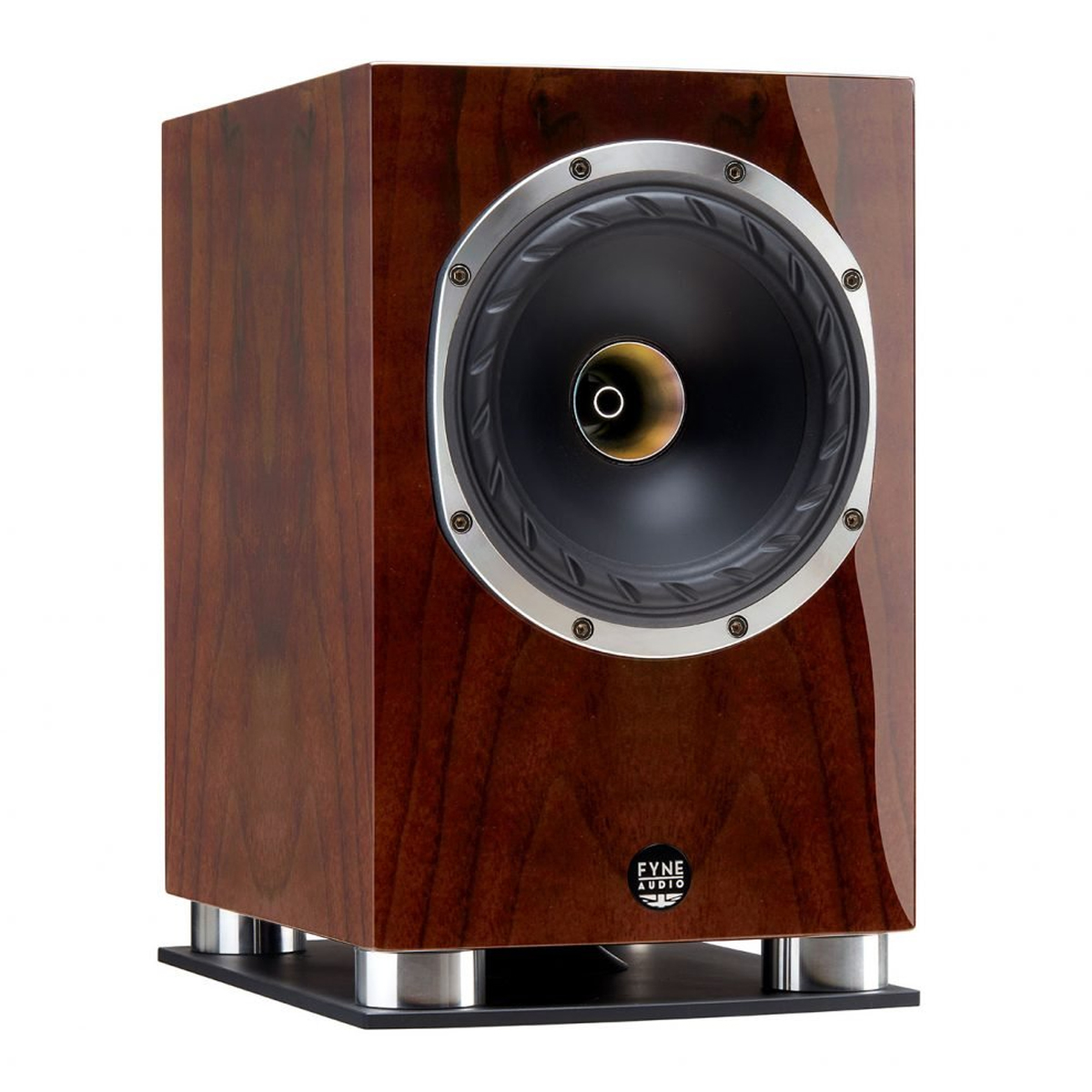 Loa Fyne Audio F500SP Walnut nghiêng trái