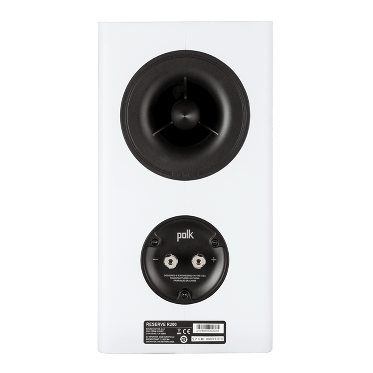 Loa Polk Audio Reserve R200 White mặt sau