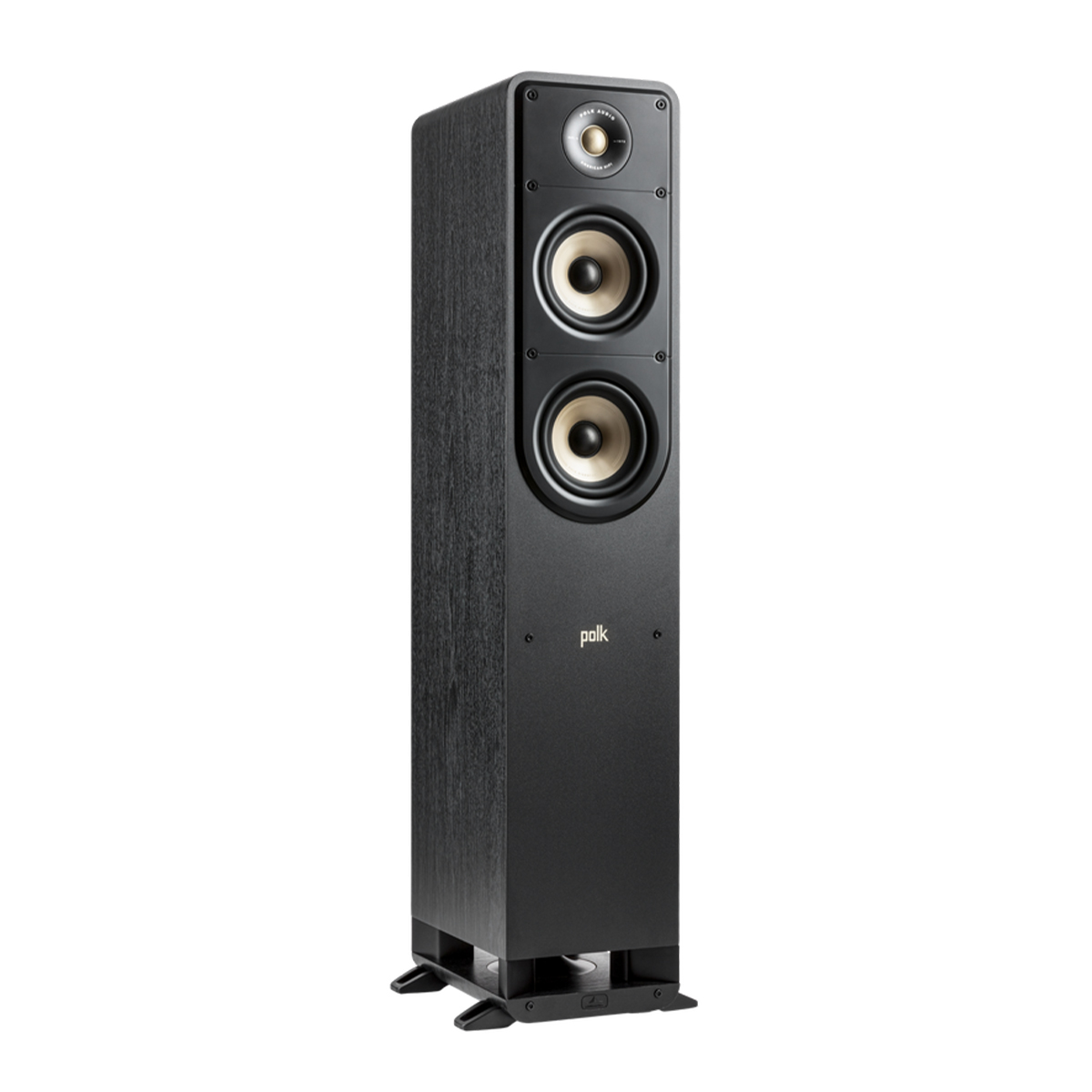 Loa Polk Audio Signature Elite ES50 Black nghiêng trái