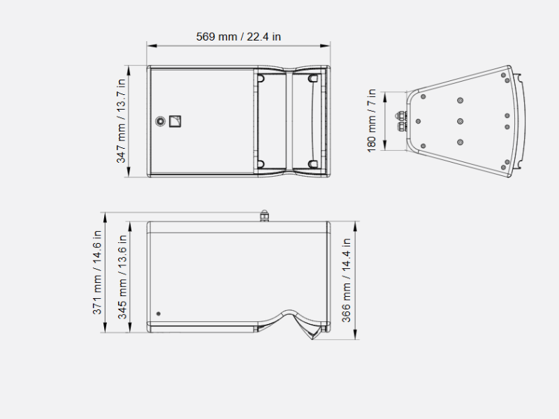 Loa array L-Acoustics A10i Wide