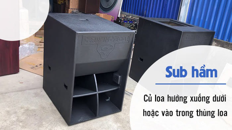 So s&aacute;nh Loa sub hầm với sub mặt: Loại n&agrave;o hay hơn?