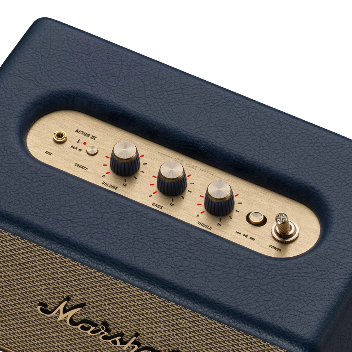 Loa Marshall Acton 3 (III) Chính Hãng ASH (60W, Bluetooth 5.2, AUX, Knob) - Hình 3