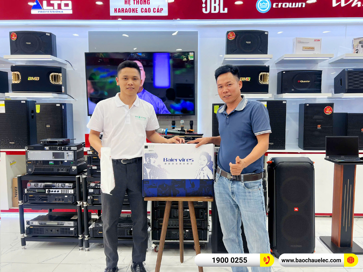 Micro kh&ocirc;ng d&acirc;y Baiervires BS-790s
