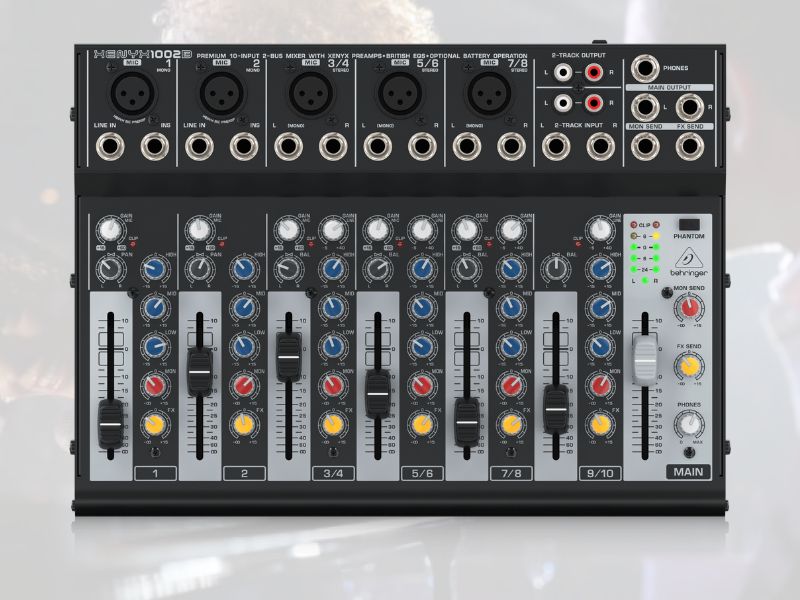 B&agrave;n Mixer Behringer XENYX 1002B