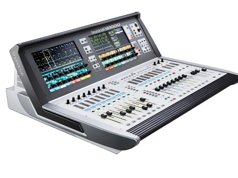 B&agrave;n mixer Soundcraft Vi1000