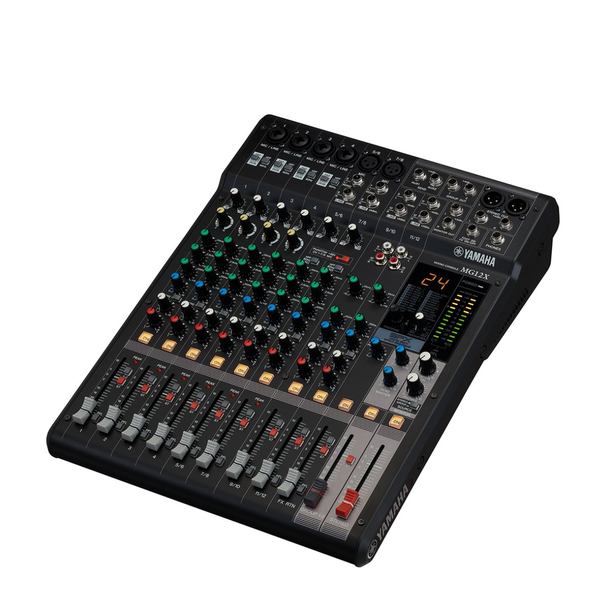 Bàn Mixer Yamaha MG12X CV (Mixer Analog, 12 kênh, 4 Mono, 4 Stereo) - Hình 2