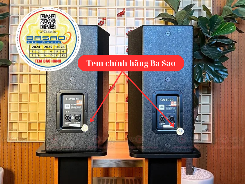 Ph&acirc;n Biệt Thật Giả Loa JBL CV Series Ch&iacute;nh H&atilde;ng