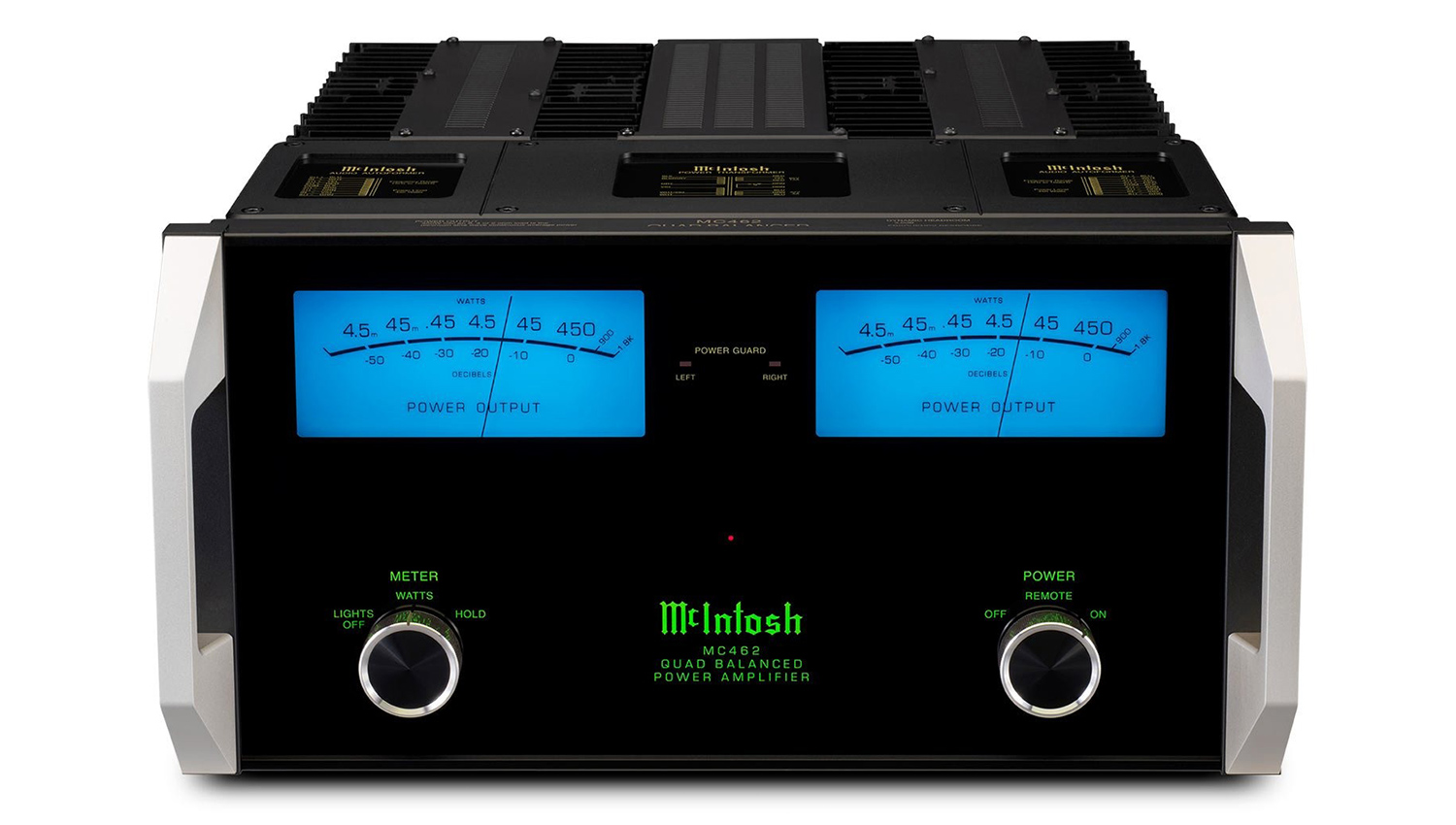 Power Amply McIntosh MC462 mặt trước