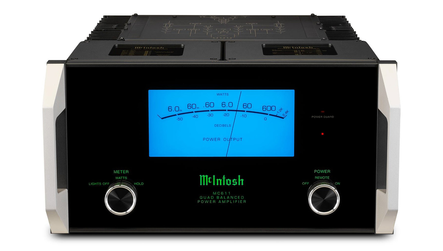 Power Amply McIntosh MC611 mặt trước