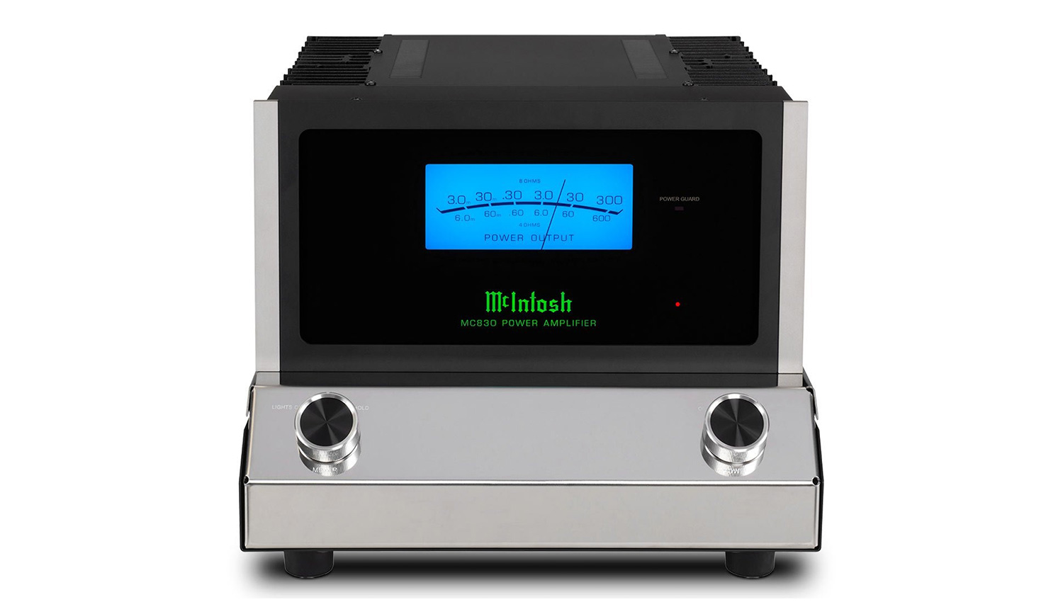 Power Amply McIntosh MC830 mặt trước