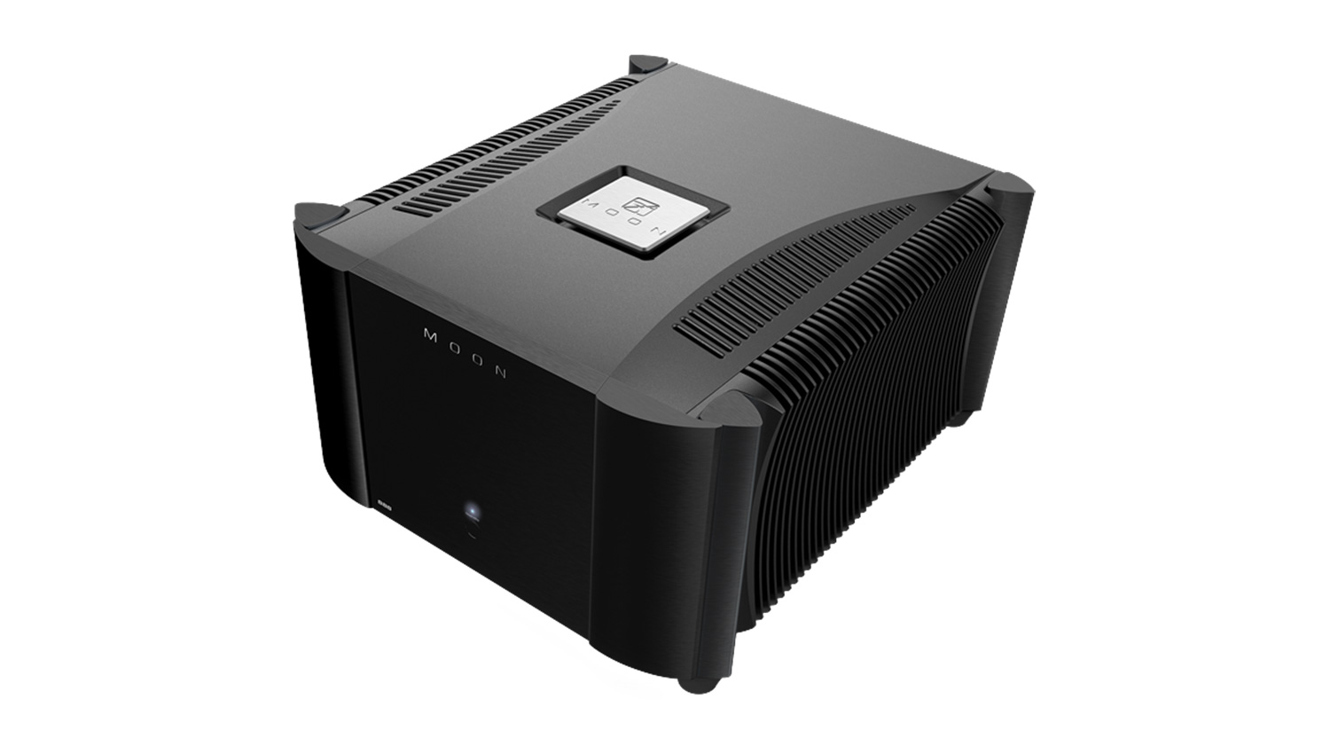 Power Amply Moon 888 black mặt nghiêng trái