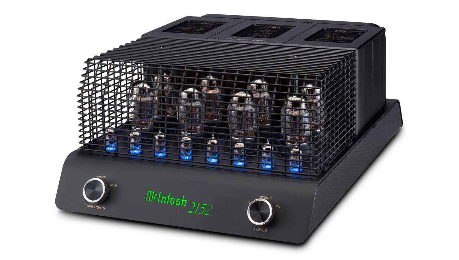 Power amply McIntosh MC2152 mặt nghiêng trái